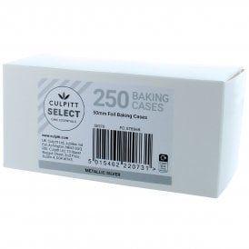 250 Culpitt Select Foil Baking Cases - Silver