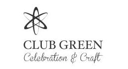 Club Green Large Wooden Blackboard Arrow with Chalk Plaque