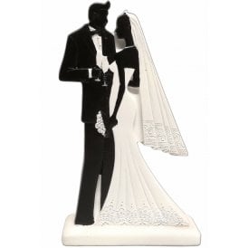 Bride & Groom Black & White