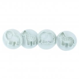 Cutter Jungle Animals - 4 Piece