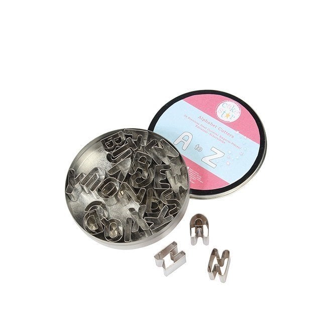 Cake Star Metal Alphabet Cutter Set - 26 Piece