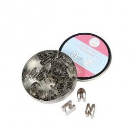Metal Alphabet Cutter Set - 26 Piece