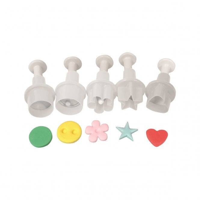 Cake Star Mini Plunger Cutter Set - 5 Pieces