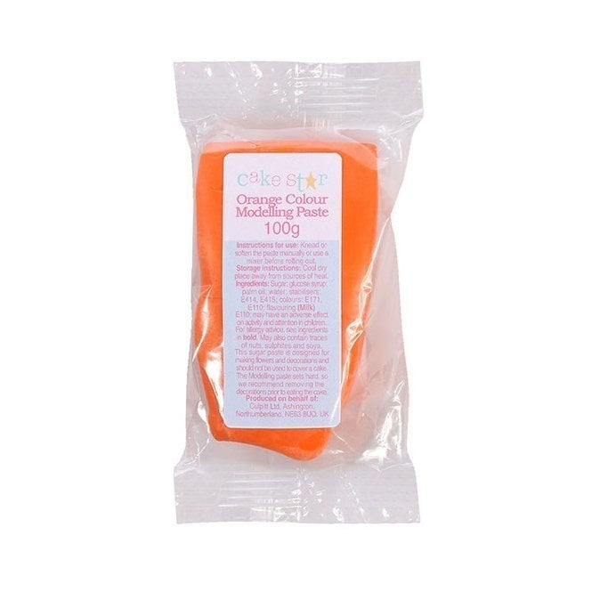Cake Star Modelling Paste Orange 100g
