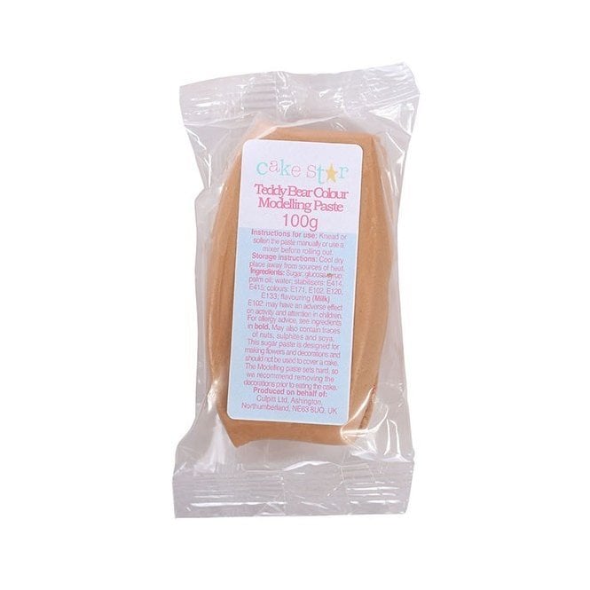 Cake Star Modelling Paste Teddy Bear 100g