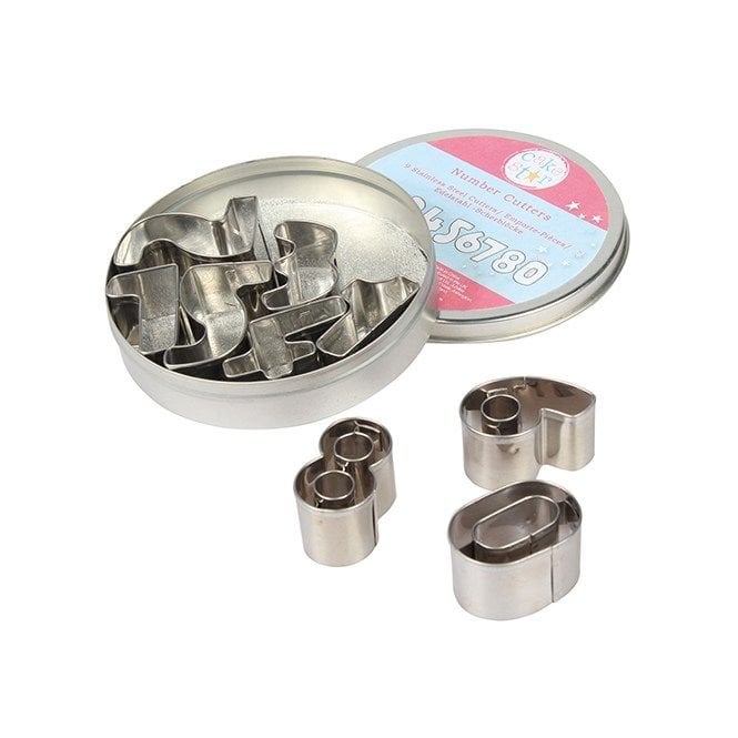 Cake Star Number Cutter Tin