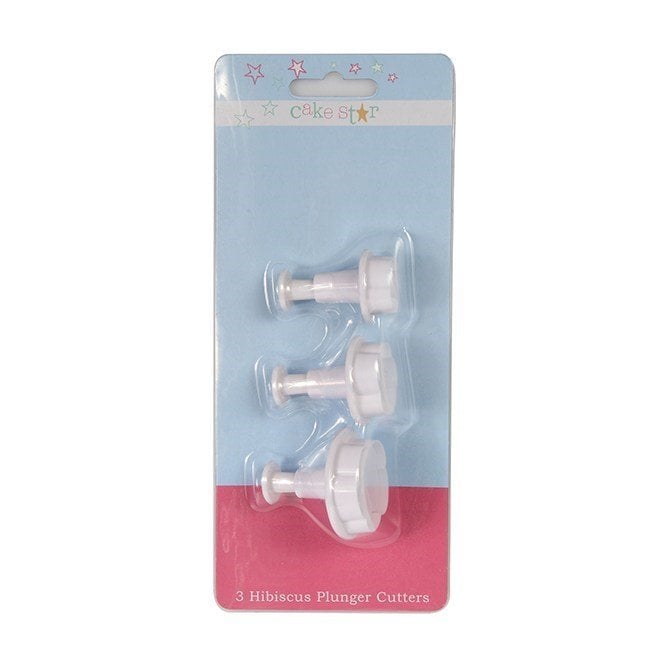 Cake Star Plunger Cutter Hibiscus