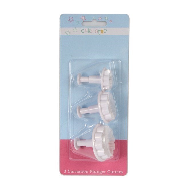 Cake Star Plunger Cutters - Carnation