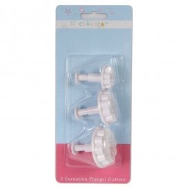 Cake Star Plunger Cutters - Carnation