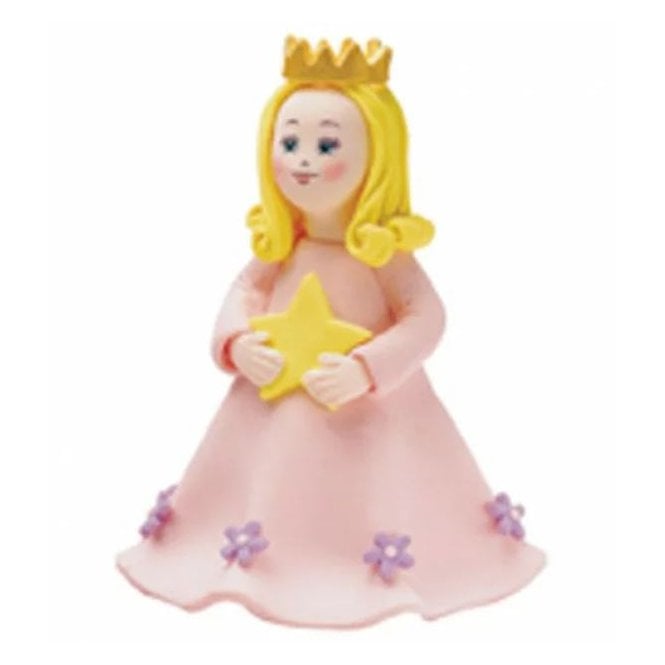 Cake Star Star Pale Pink Princess Hard Sugar Cake Topper 