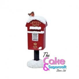 Christmas Post Box Cake Topper 