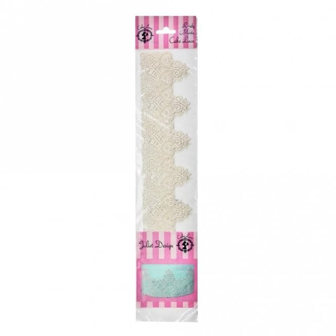 Claire Bowman Cake Lace Juliet Design Ready Made Edible Lace