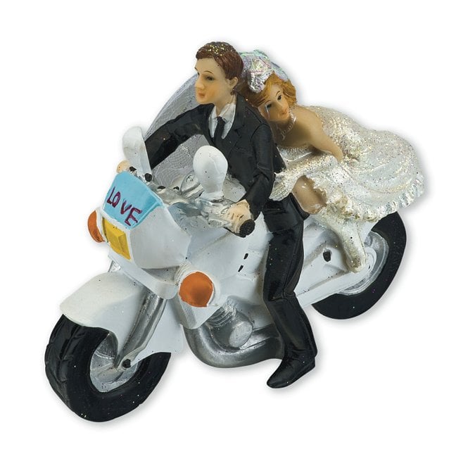 The Cake & Sugarcraft Store Motorbike Wedding Cake Topper