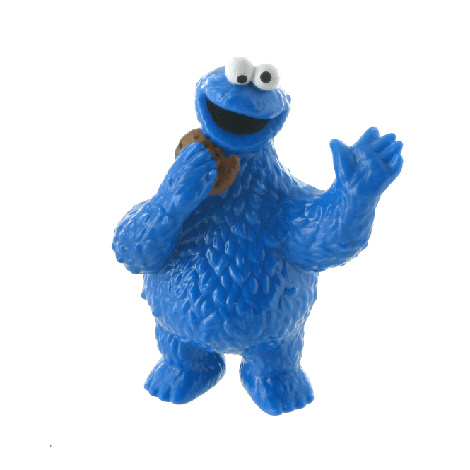 Comansi Cookie Monster Sesame Street Cake Topper