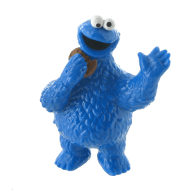 Cookie Monster Sesame Street Cake Topper