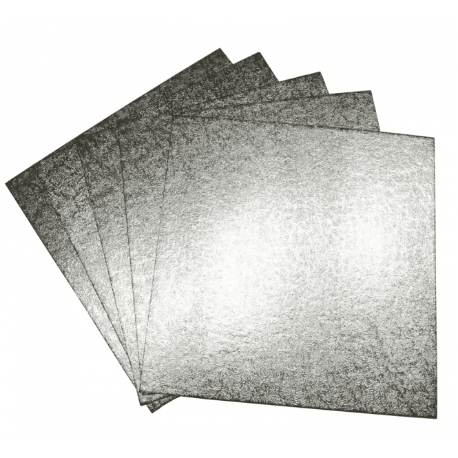 Culpitt 10 Pack Single Thick Cake Cards Square (1.75mm)