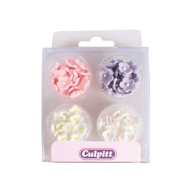 Culpitt 100 Multi Mini Flower Sugar Decorations