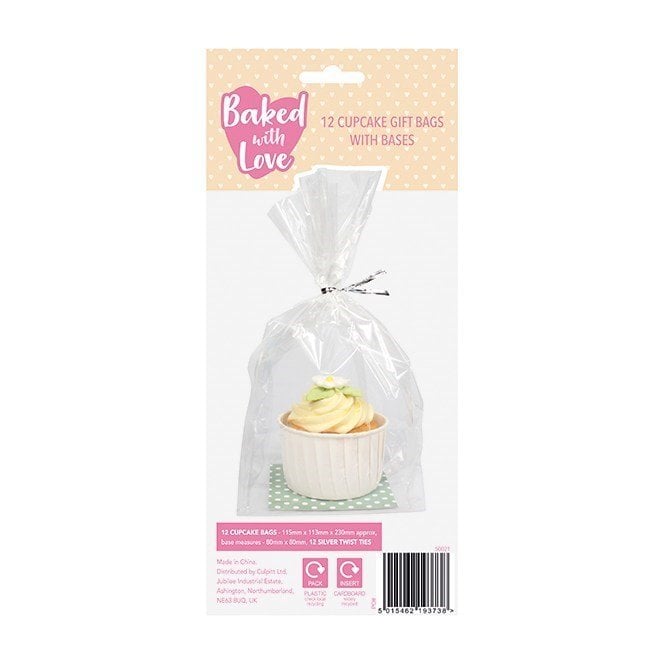 Culpitt 12 Gift Bags with bases and Ties