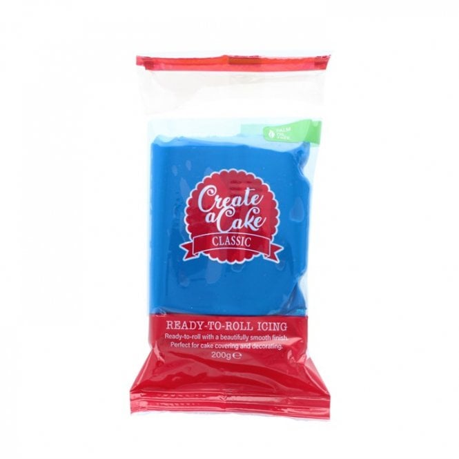 Culpitt Blue - Create A Cake Sugarpaste 200g