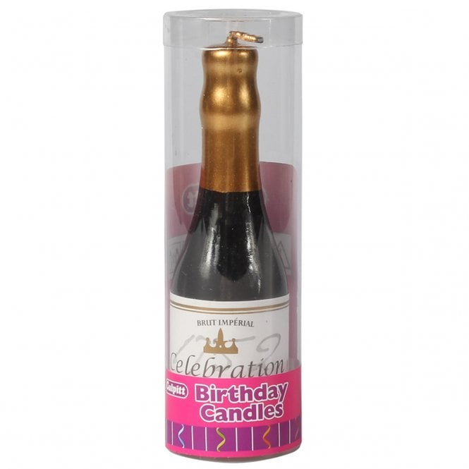Culpitt Champagne Bottle Candle - 100mm - Single