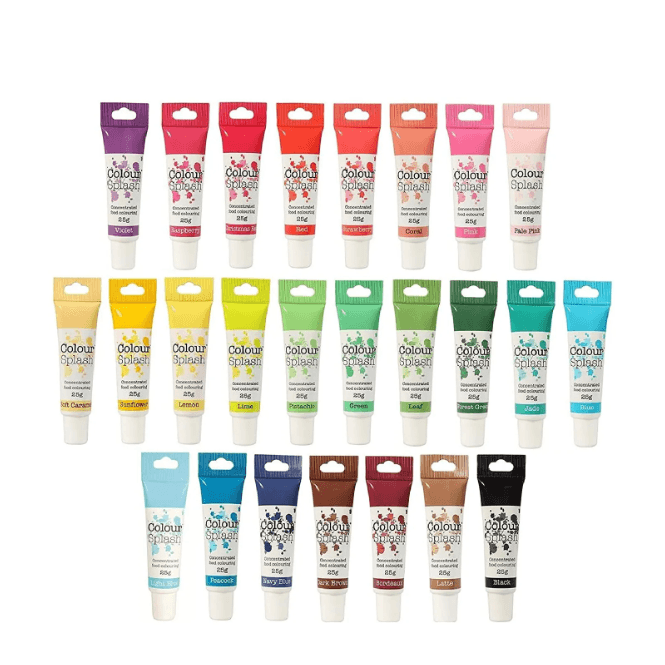Culpitt Colour Splash Food Colouring Gel Concentrated 