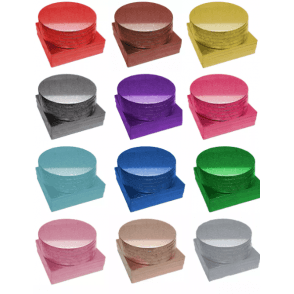 Coloured Bulk Boards x 5 Drums Round/Square
