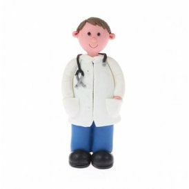 Doctor Cake Topper Figure