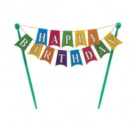 Happy Birthday Bunting Banner 