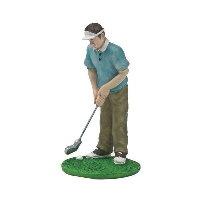 Culpitt Male Golfer Resin Figure