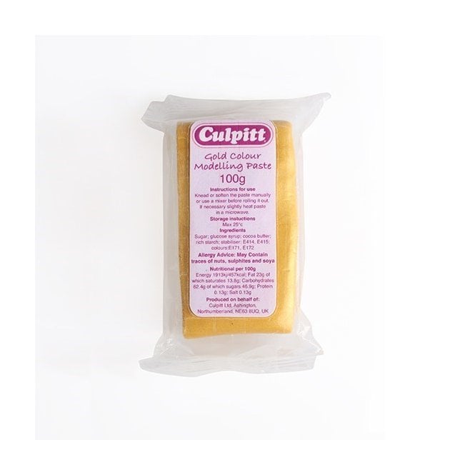 Culpitt Metallic Gold Modelling Paste