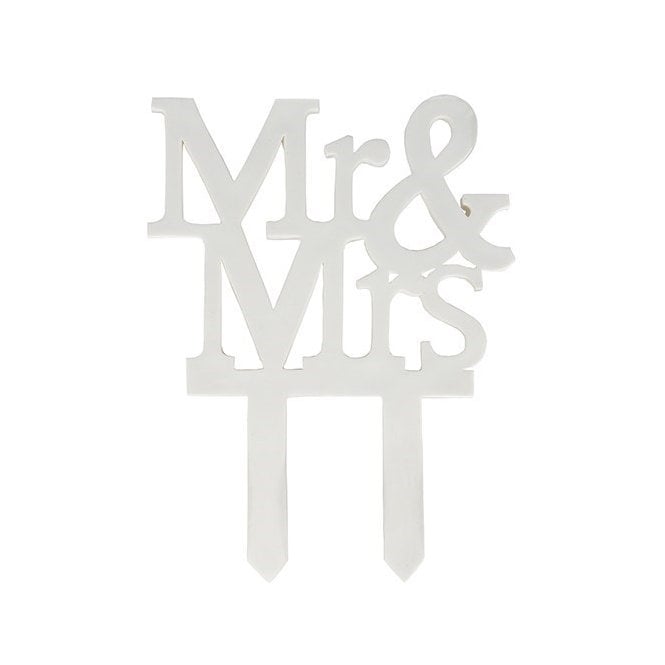 Culpitt Mr & Mrs Cake Topper 