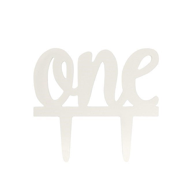 Culpitt One Cake Topper Non-Edible Hard Sugar 
