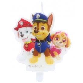 Paw Patrol 3 Character Candle