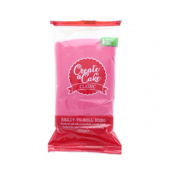 Culpitt Pink - Create A Cake Sugarpaste 200g