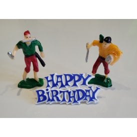 Pirates With Happy Birthday Motto