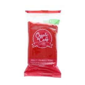 Red - Create A Cake Sugarpaste 200g