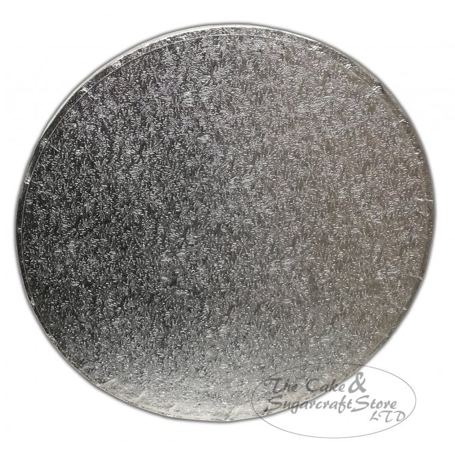 Culpitt Silver Round SINGLE Cake Drum Boards