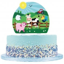 Sugar Farmyard Friends Cake Decoration 