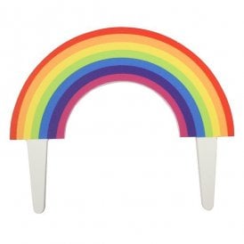 Sugar Gumpaste Rainbow Pic - 114mm