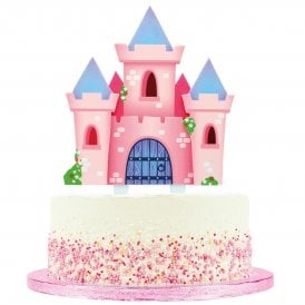 Sugar Princess Castle Cake Topper Decoration