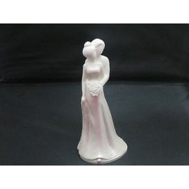 White Wedding Cake Figure
