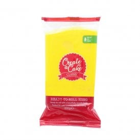 Yellow - Create A Cake Sugarpaste 200g