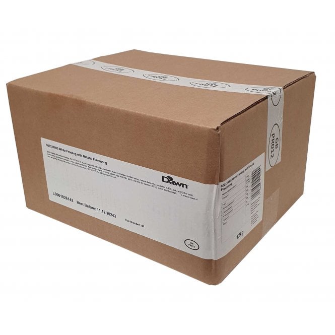 Dawn Foods White Cake Frosting Natural Vanilla Flavouring 12KG