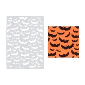 Bats Stencil