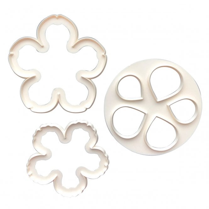 FMM A Very English Rose Cutter Set of 3 