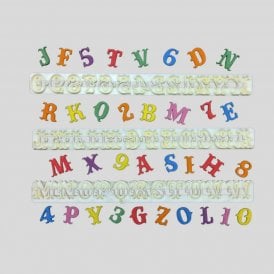 Carnival Alphabet & Numbers Cutters 