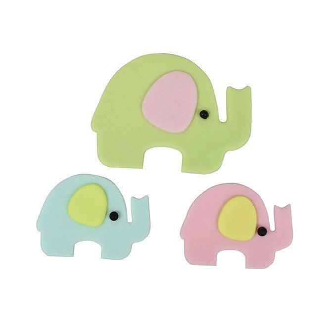 FMM Mummy & Baby Elephants