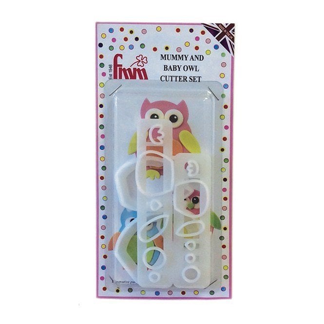 FMM Mummy & Baby Owl Cutter Set