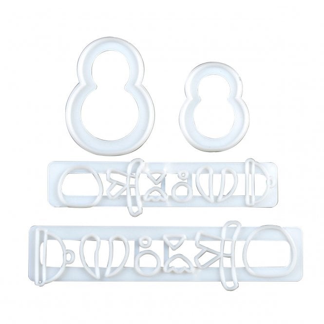 FMM Mummy & Baby Penguin Cutter Set