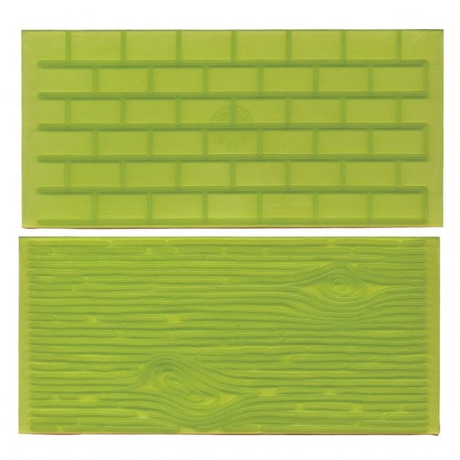 FMM Tree Bark & Brick Wall Impression Mats